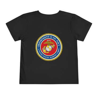 US Marine Corps Toddler Unisex Short Sleeve Crewneck Tee