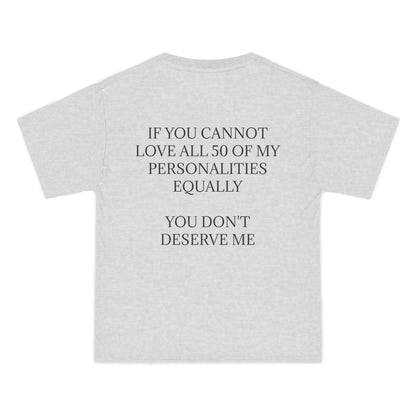 50 Personalities Men's Short-Sleeve Crewneck Tee