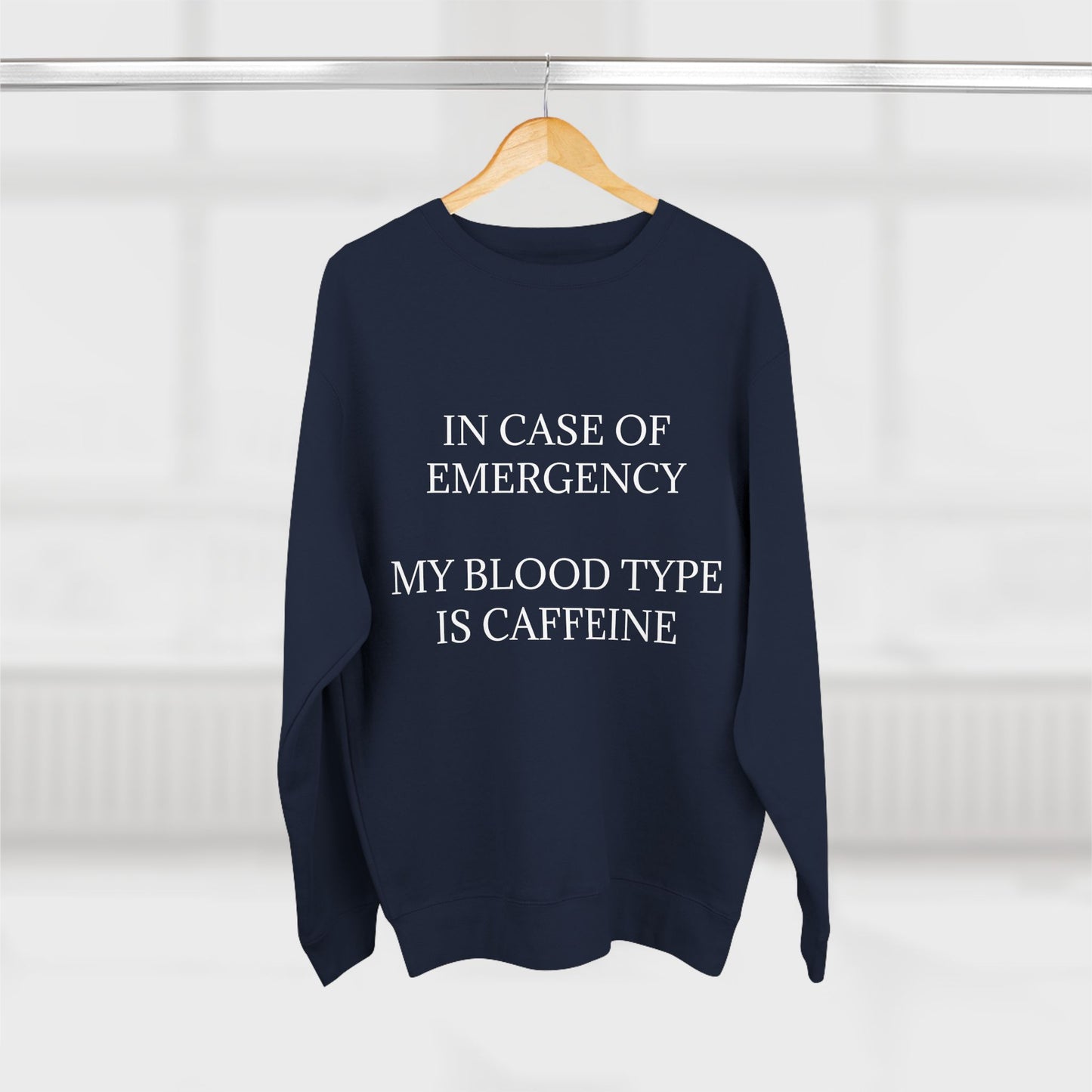 Blood Type Unisex Crewneck Sweatshirt