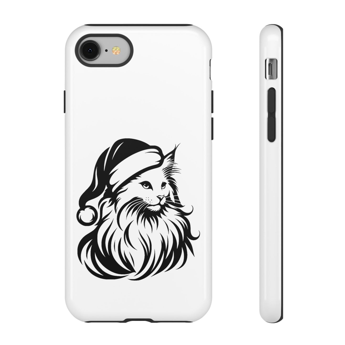 Santa Paws Cat iPhone Case