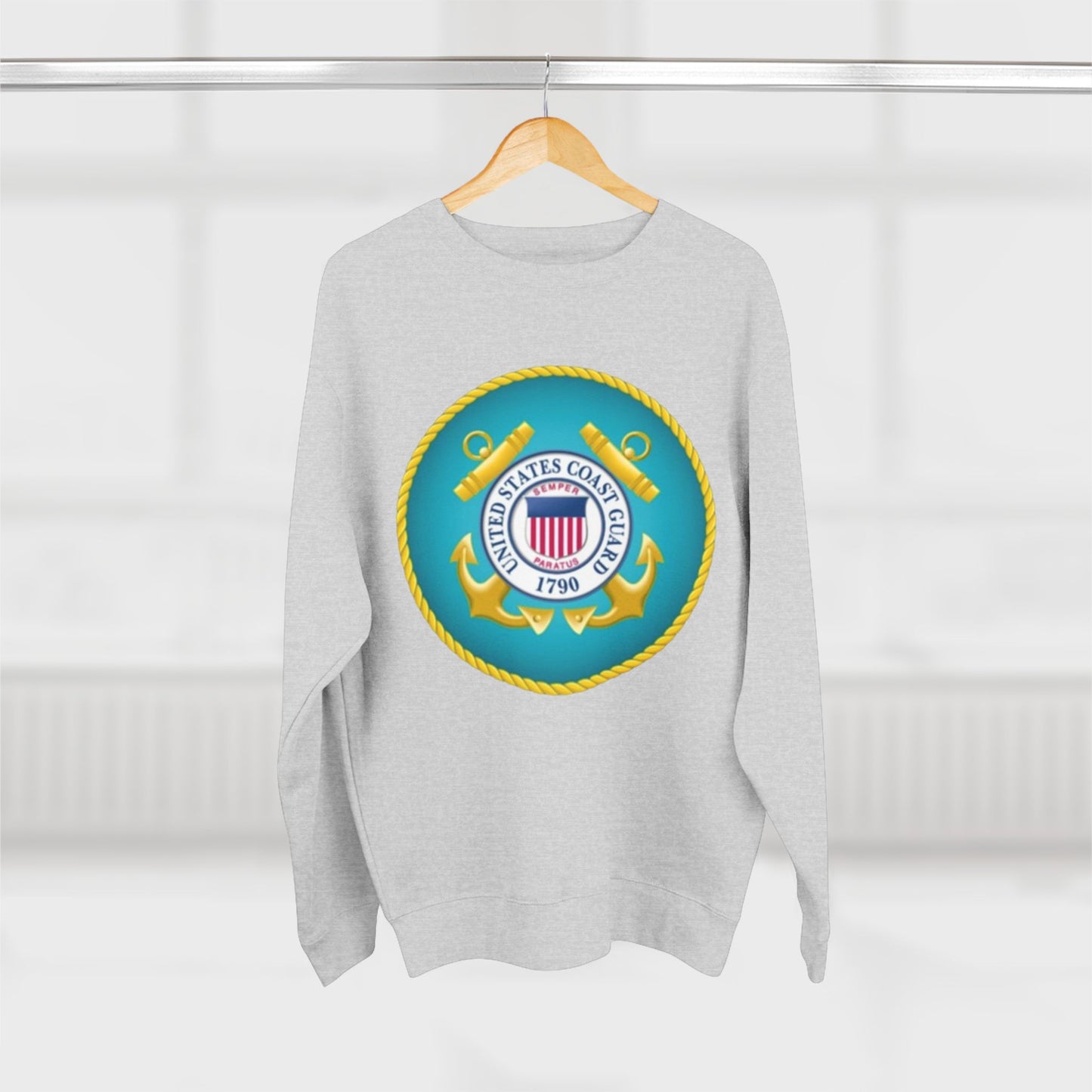 US Coast Guard Unisex Crewneck Sweatshirt