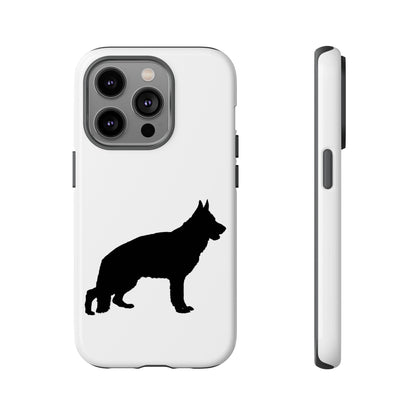 German Shepherd Silhouette iPhone Case