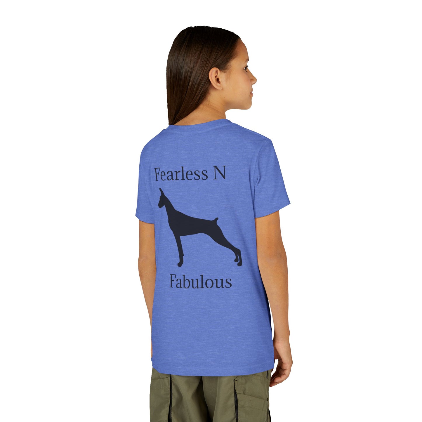 Fearless N Fabulous Youth Unisex Short Sleeve Crewneck Tee