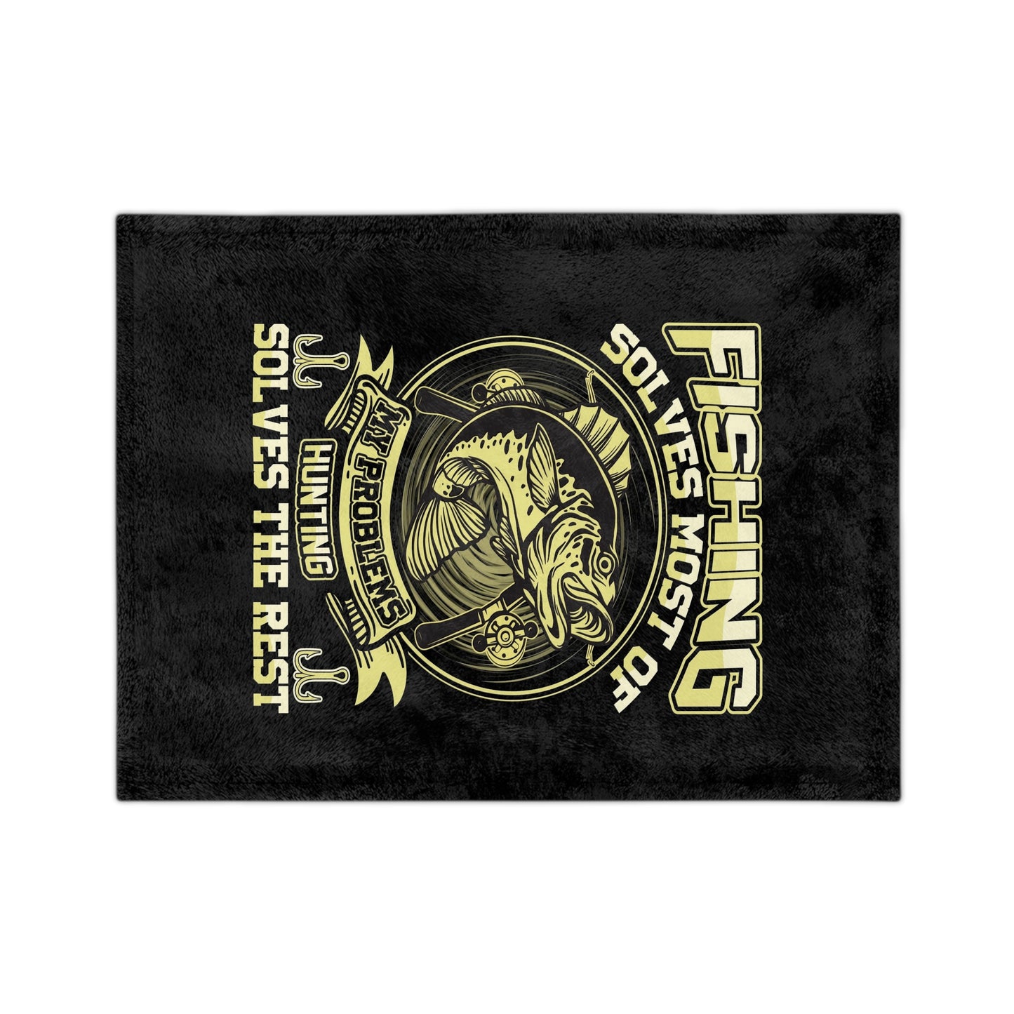 Problem Solving Velveteen Microfiber Blanket