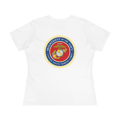 US Marine Corps Women's Short Sleeve Crewneck Tee