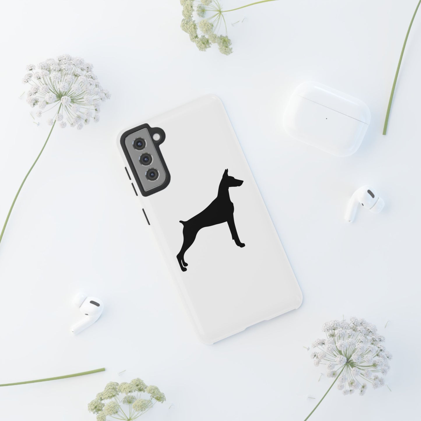 Doberman Silhouette Samsung Case