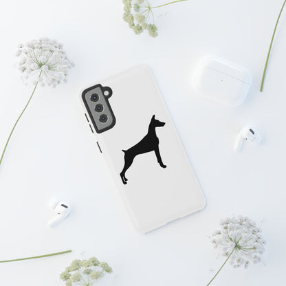 Doberman Silhouette Samsung Case