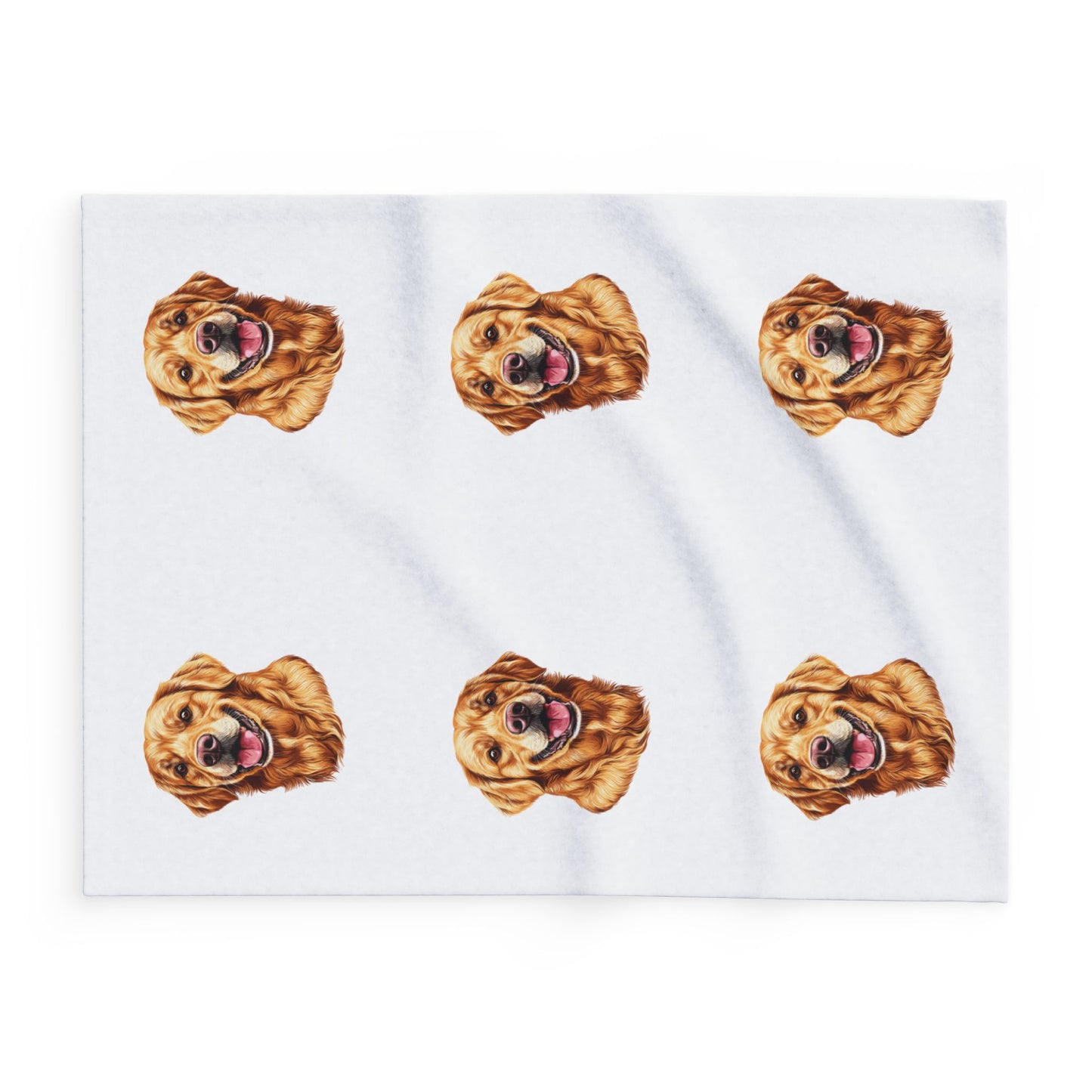 Golden Head Arctic Fleece Blanket