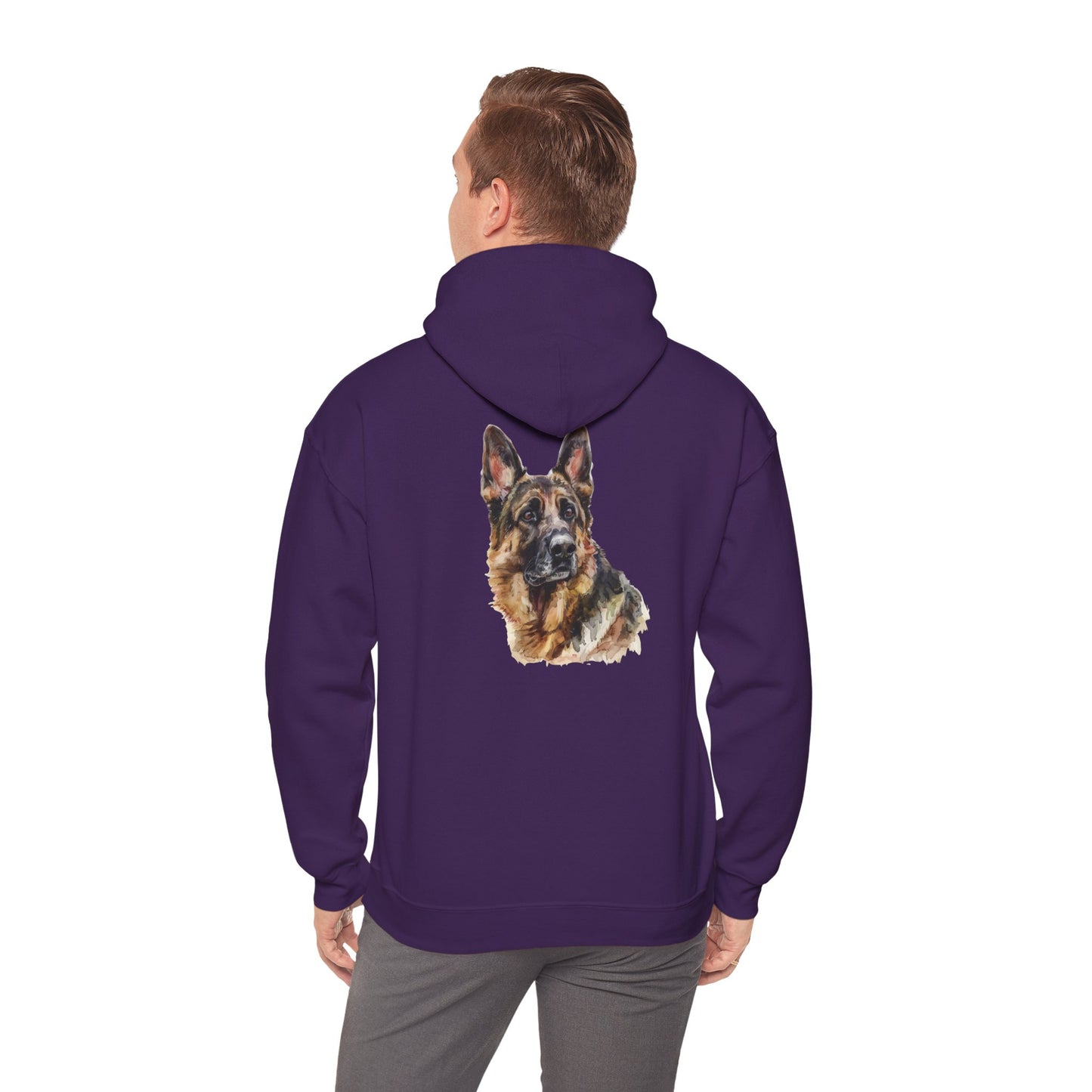 German Shepherd Head Unisex Hoodie
