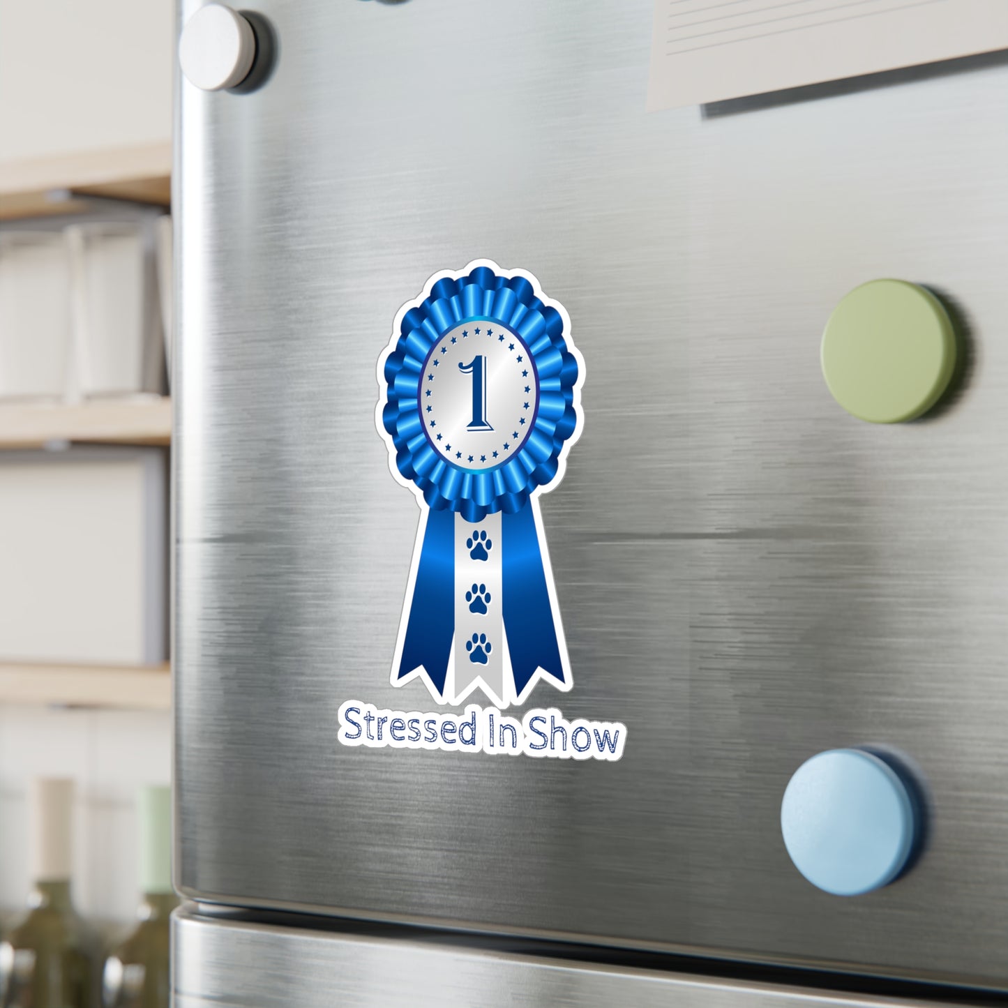 Stressed In Show Vinyl Decal