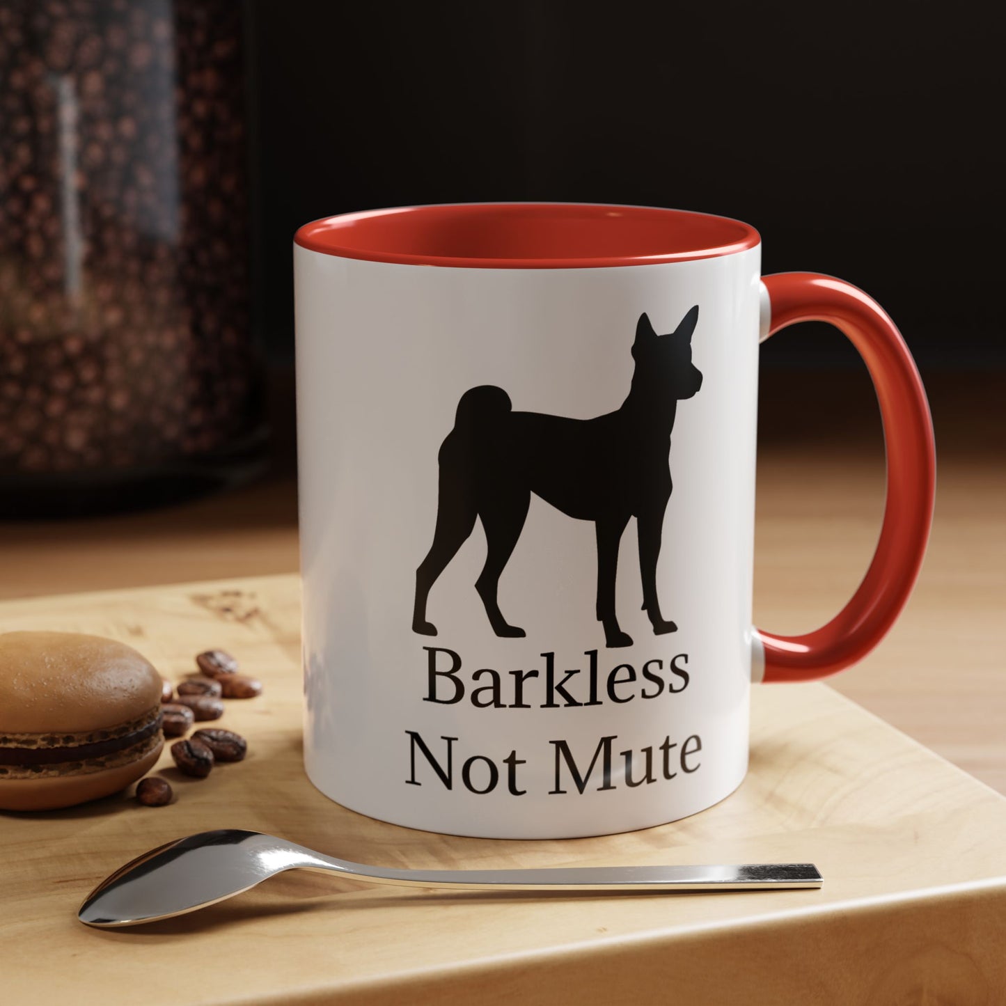 Barkless Not Mute 2-Tone Coffee Mug