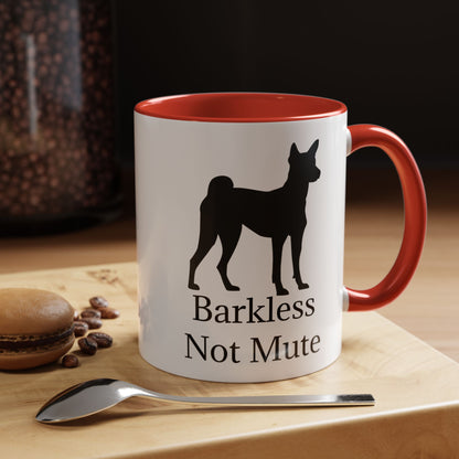 Barkless Not Mute 2-Tone Coffee Mug