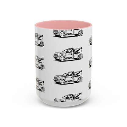 Wheel Lift Tow Truck 2-Tone Coffee Mug