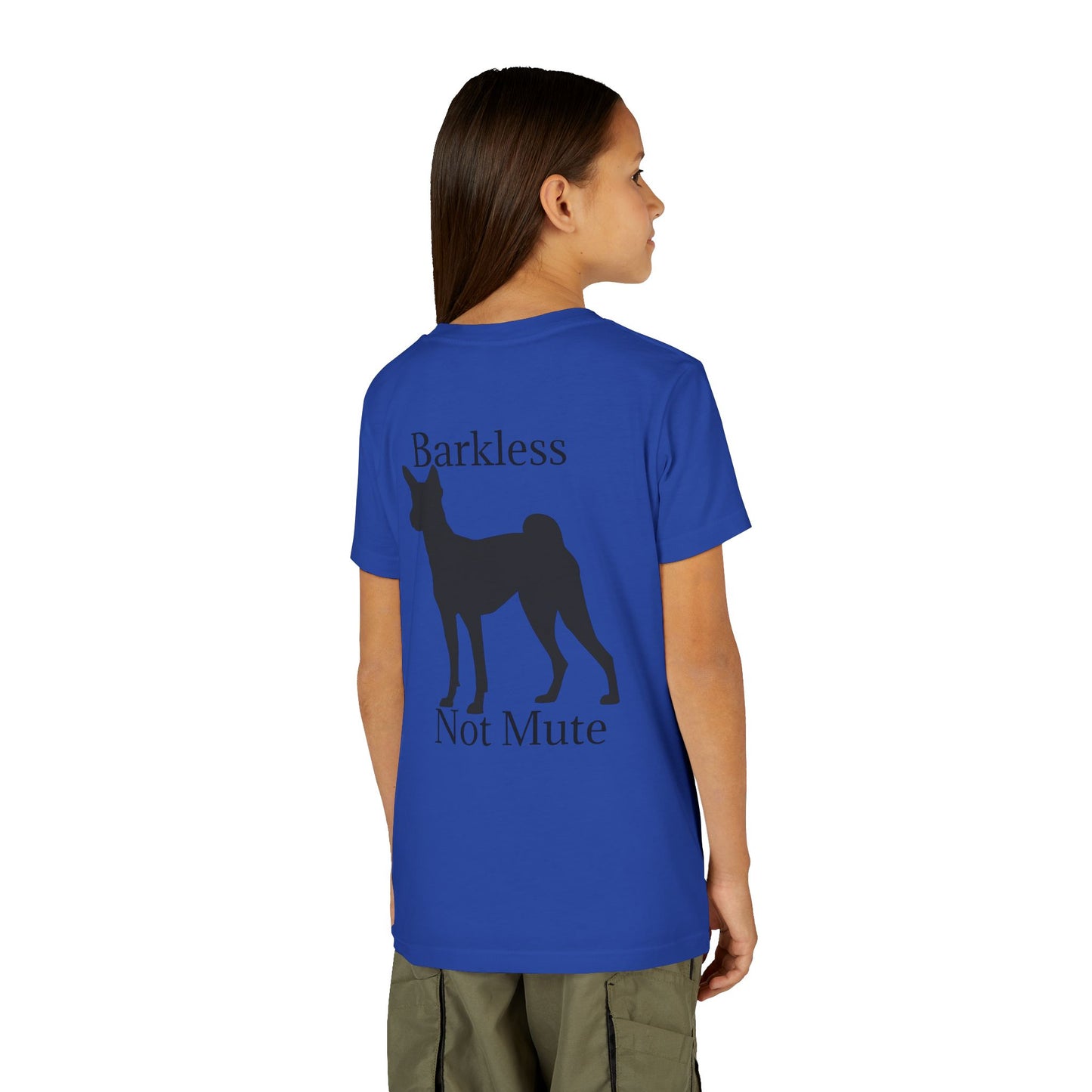 Barkless Not Mute Youth Unisex Short Sleeve Crewneck Tee