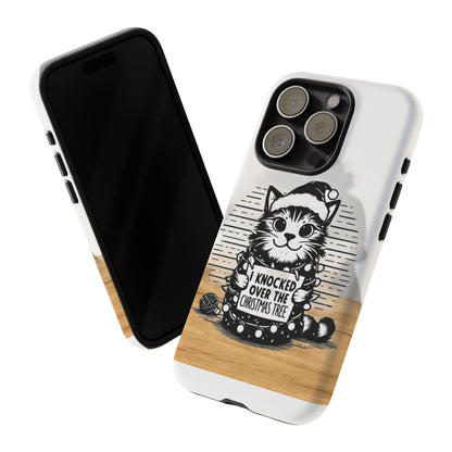 Naughty Cat iPhone Case