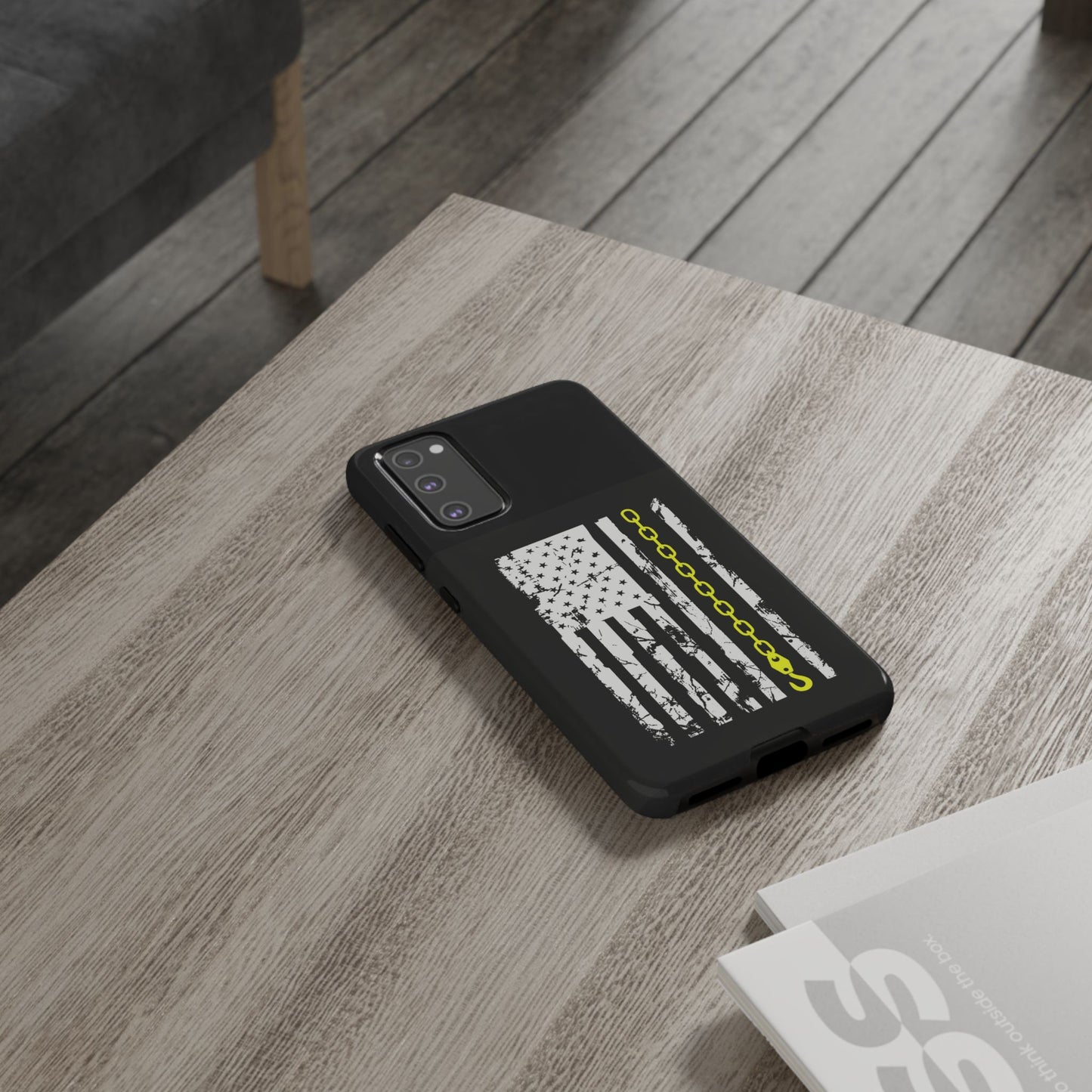 Thin Yellow Line Samsung Case