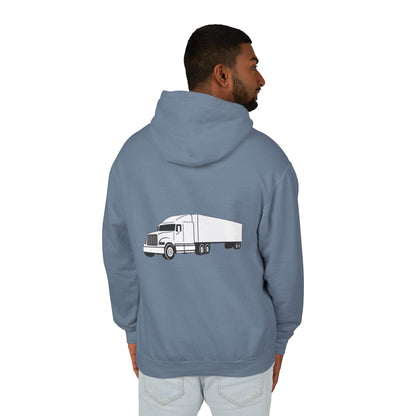 Semi Truck Unisex Lightweight Hoodie