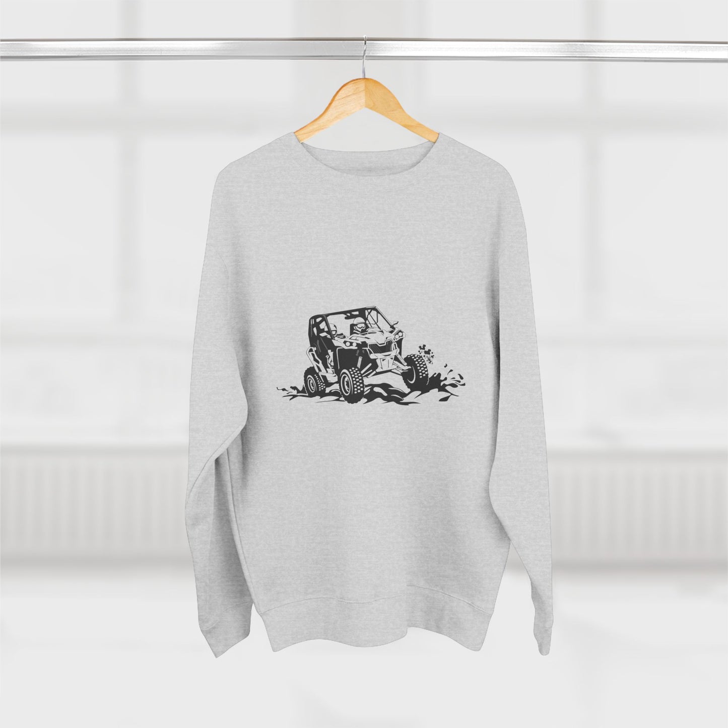 Slingin' Mud Side By Side Unisex Crewneck Sweatshirt
