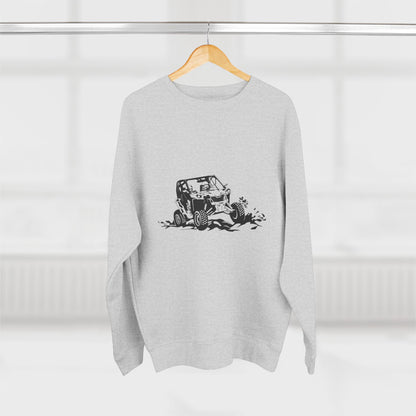Slingin' Mud Side By Side Unisex Crewneck Sweatshirt