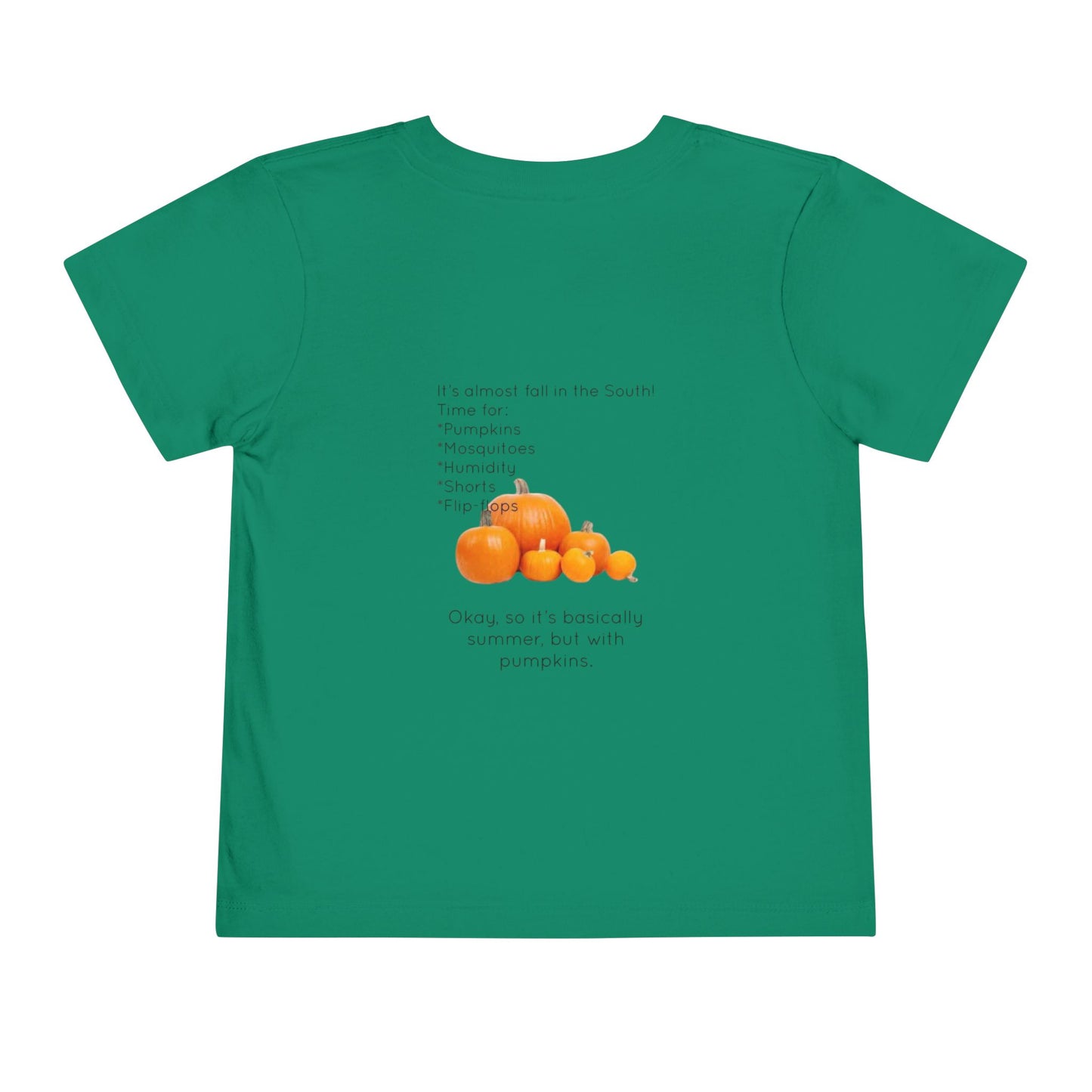 Fall In The South Toddler Unisex Short Sleeve Crewneck Tee