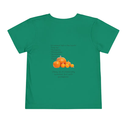 Fall In The South Toddler Unisex Short Sleeve Crewneck Tee