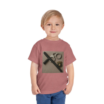 Law Enforcement Appreciation Toddler Unisex Short Sleeve Crewneck Tee