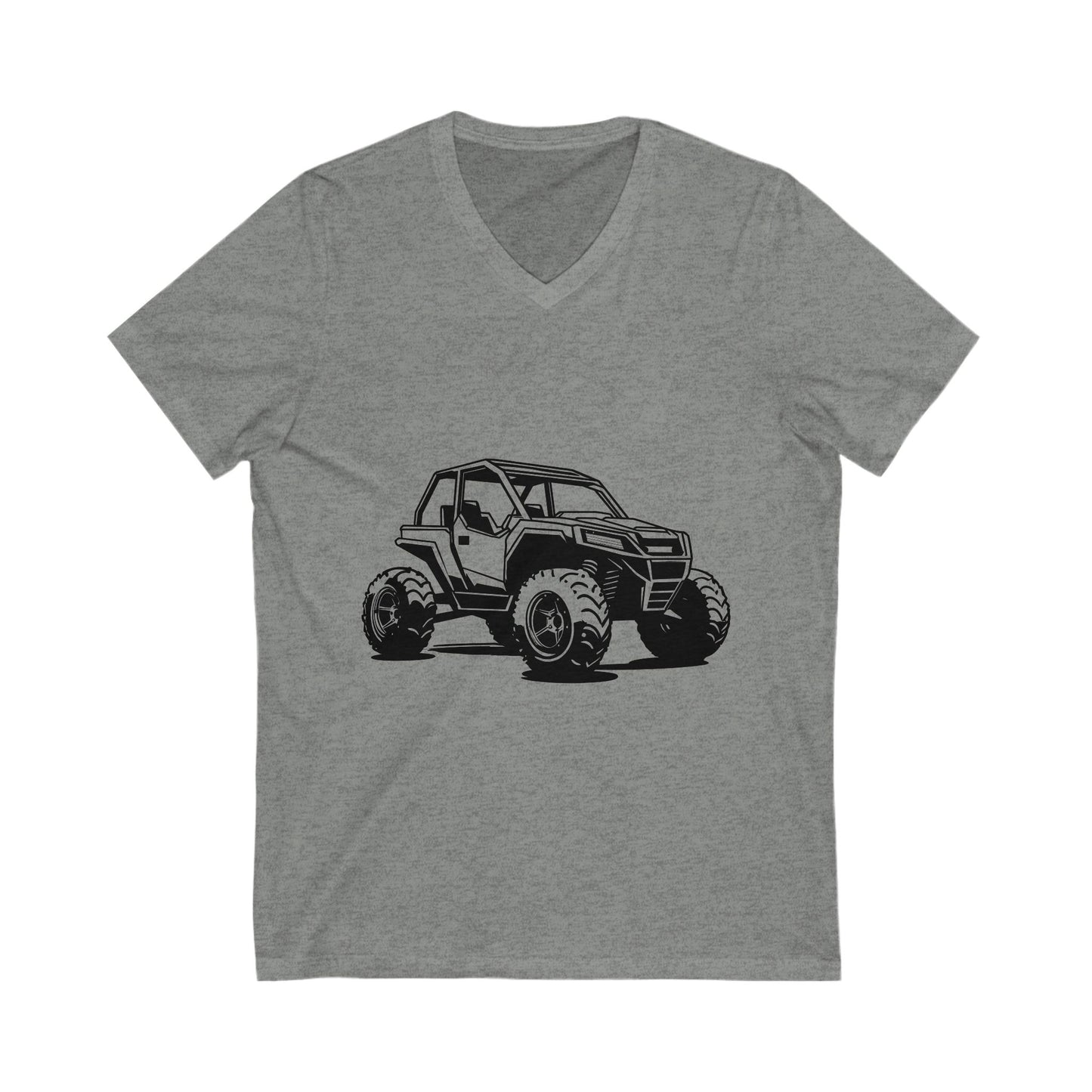 Off The Beaten Path Side By Side Unisex Short Sleeve V-Neck Tee