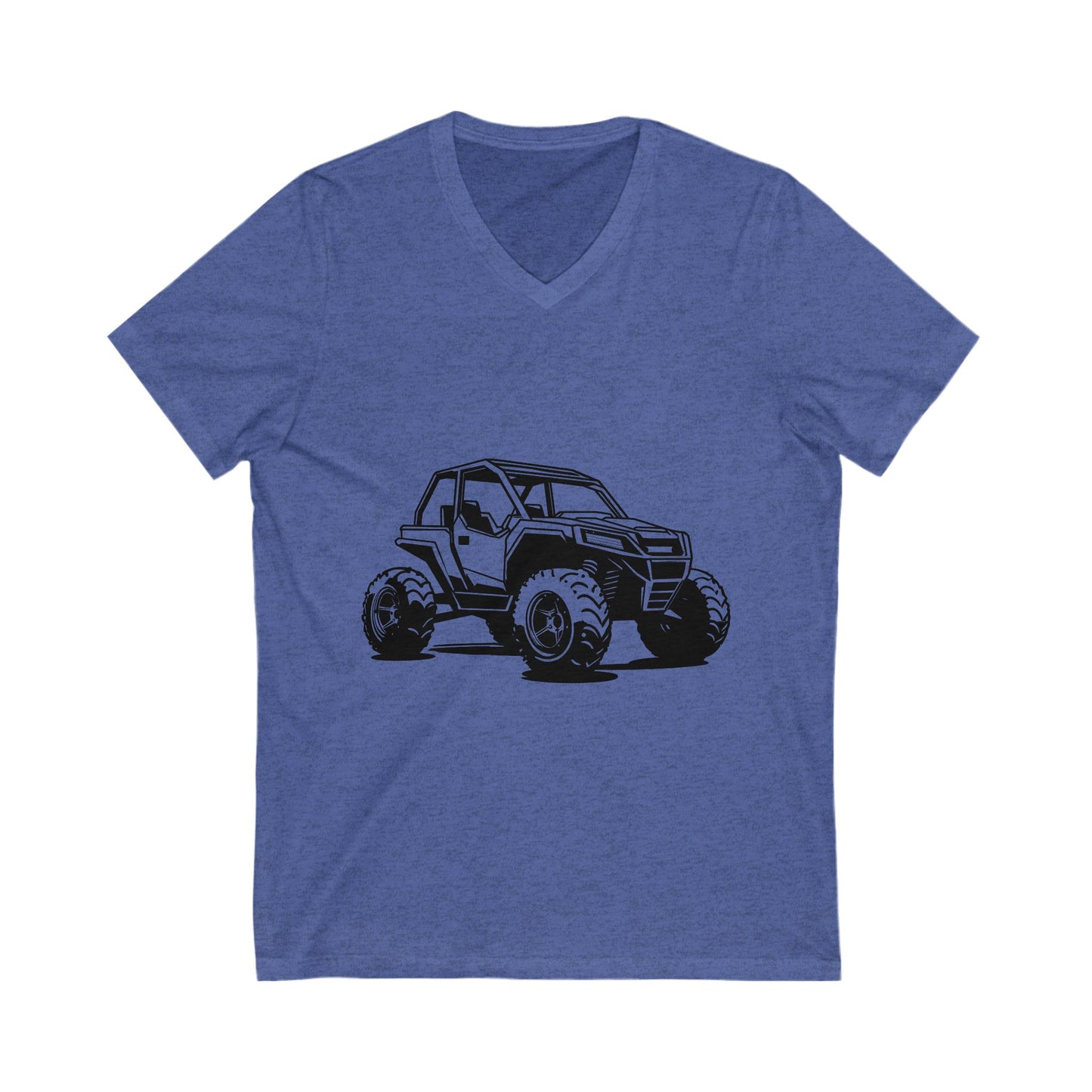 Off The Beaten Path Side By Side Unisex Short Sleeve V-Neck Tee