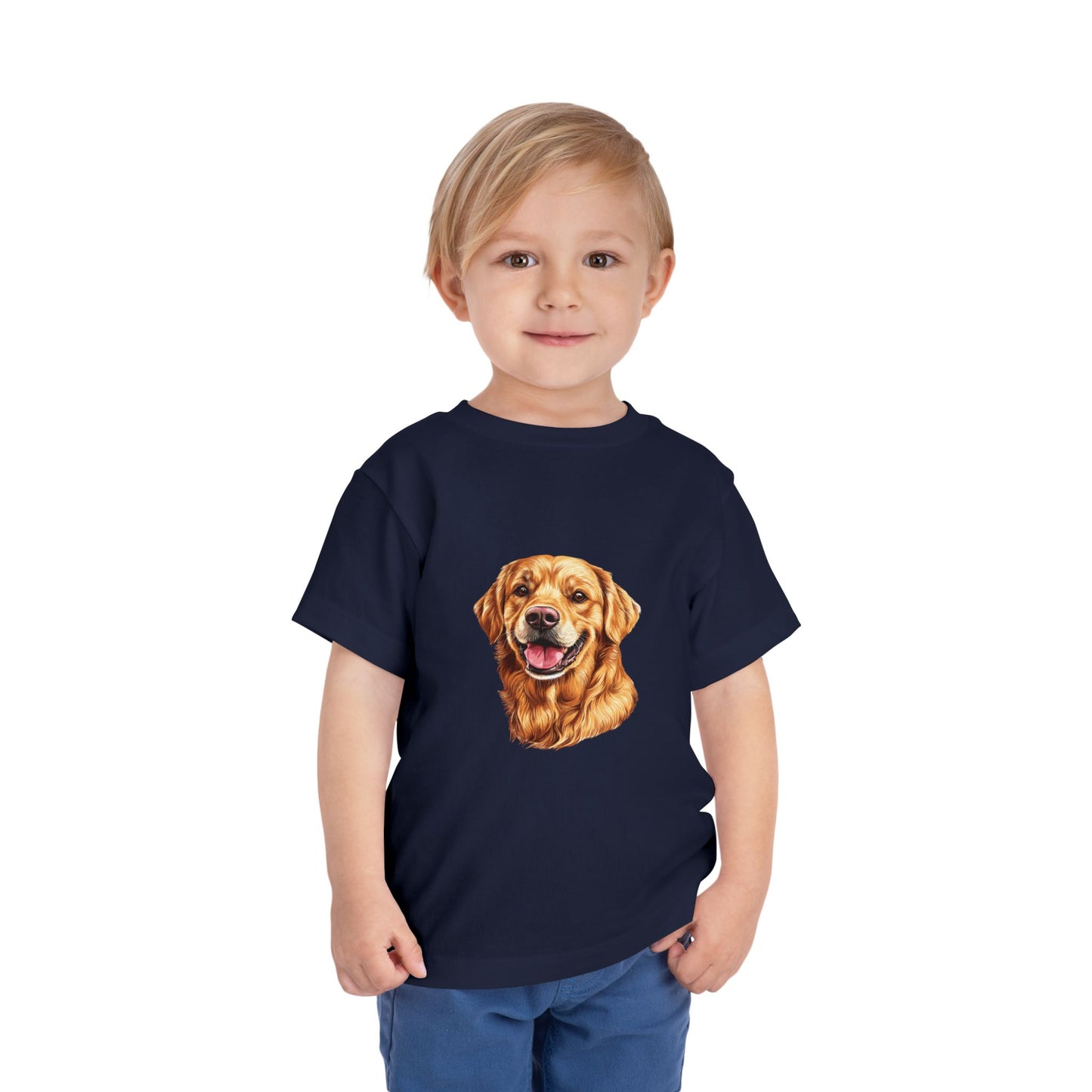 Golden Head Toddler Unisex Short Sleeve Crewneck Tee