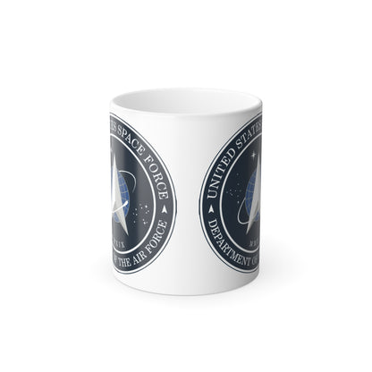 US Space Force Color Changing Mug