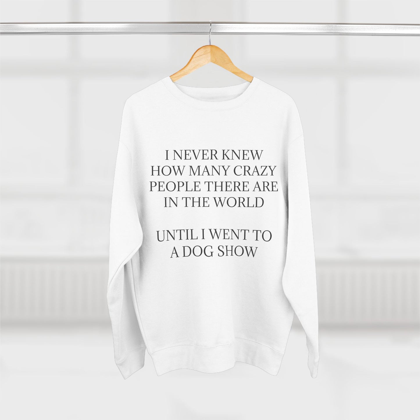 Never Knew Unisex Crewneck Sweatshirt