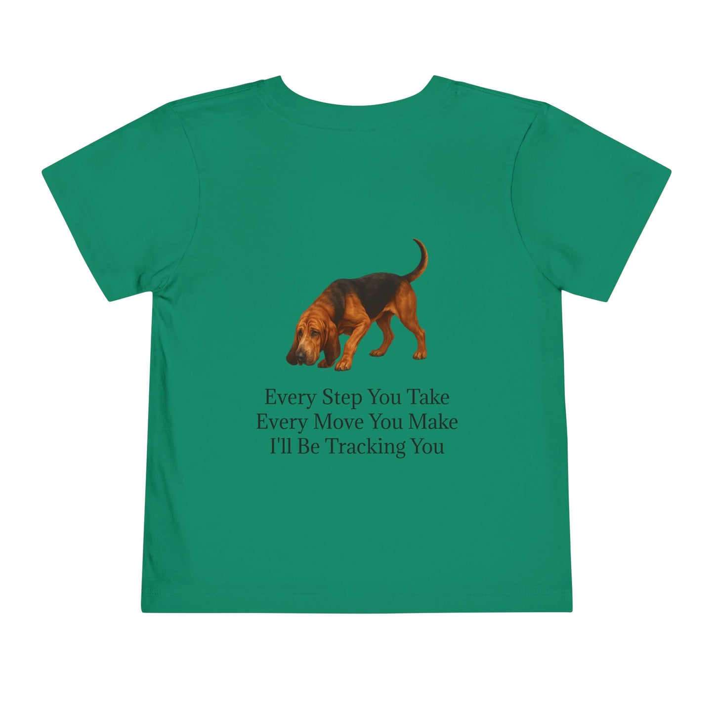 Tracking You Toddler Unisex Short Sleeve Crewneck Tee