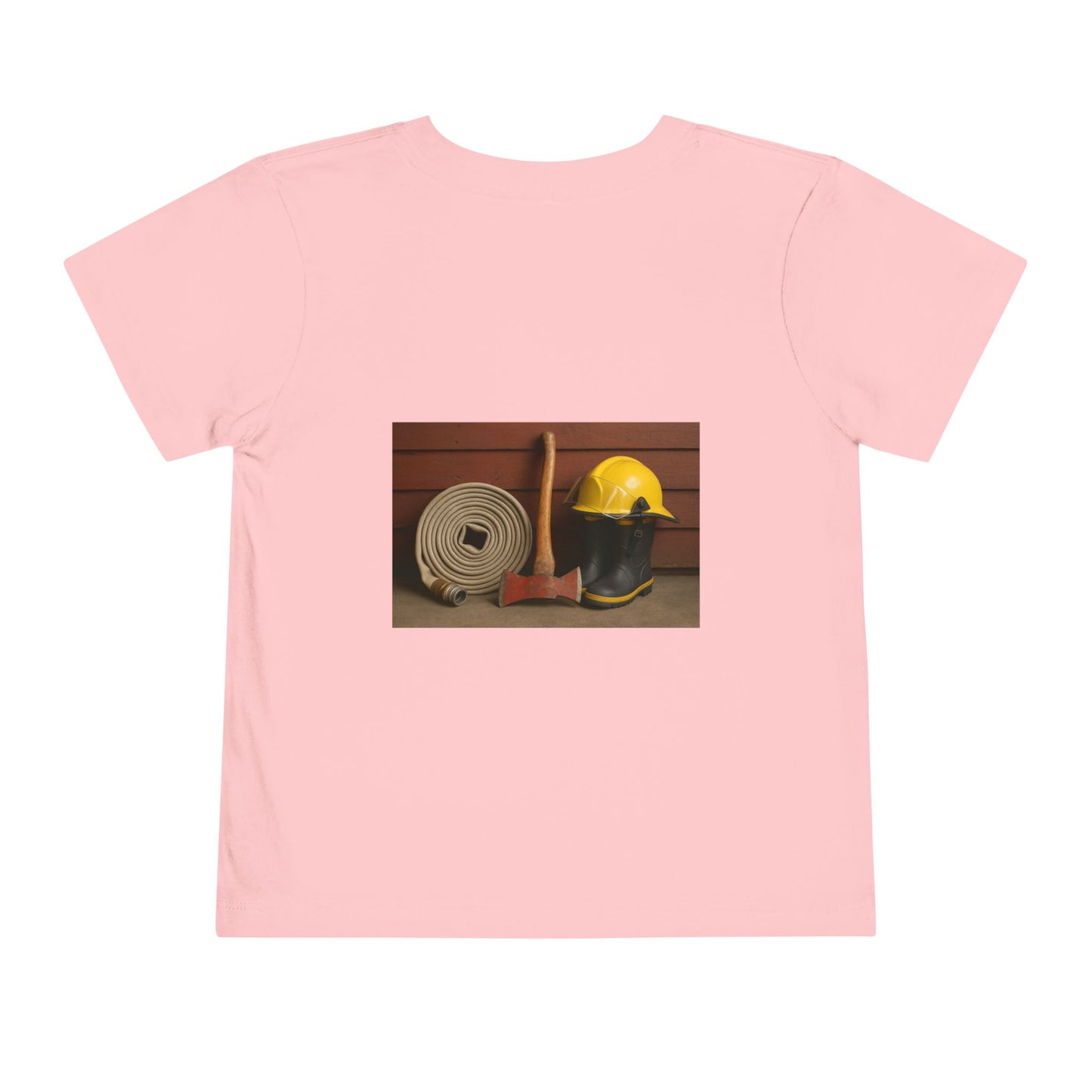 Fire/Rescue Appreciation Toddler Unisex Short Sleeve Crewneck Tee