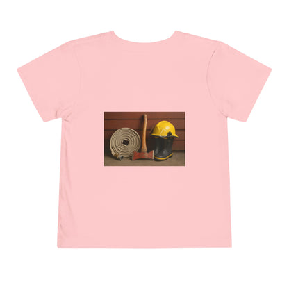 Fire/Rescue Appreciation Toddler Unisex Short Sleeve Crewneck Tee