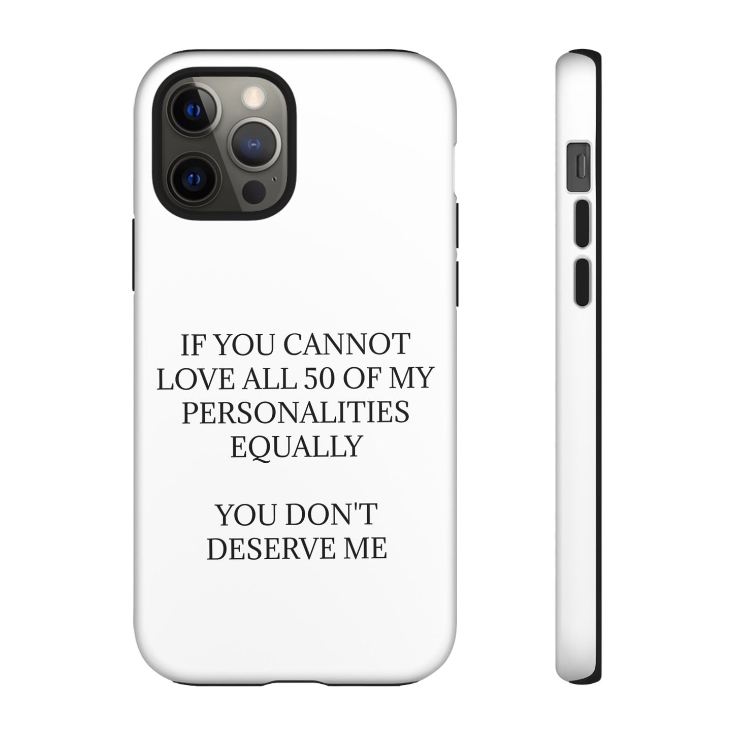 50 Personalities iPhone Case