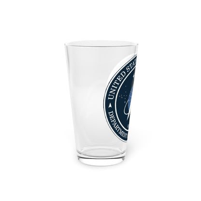 US Space Force Drinking Glass