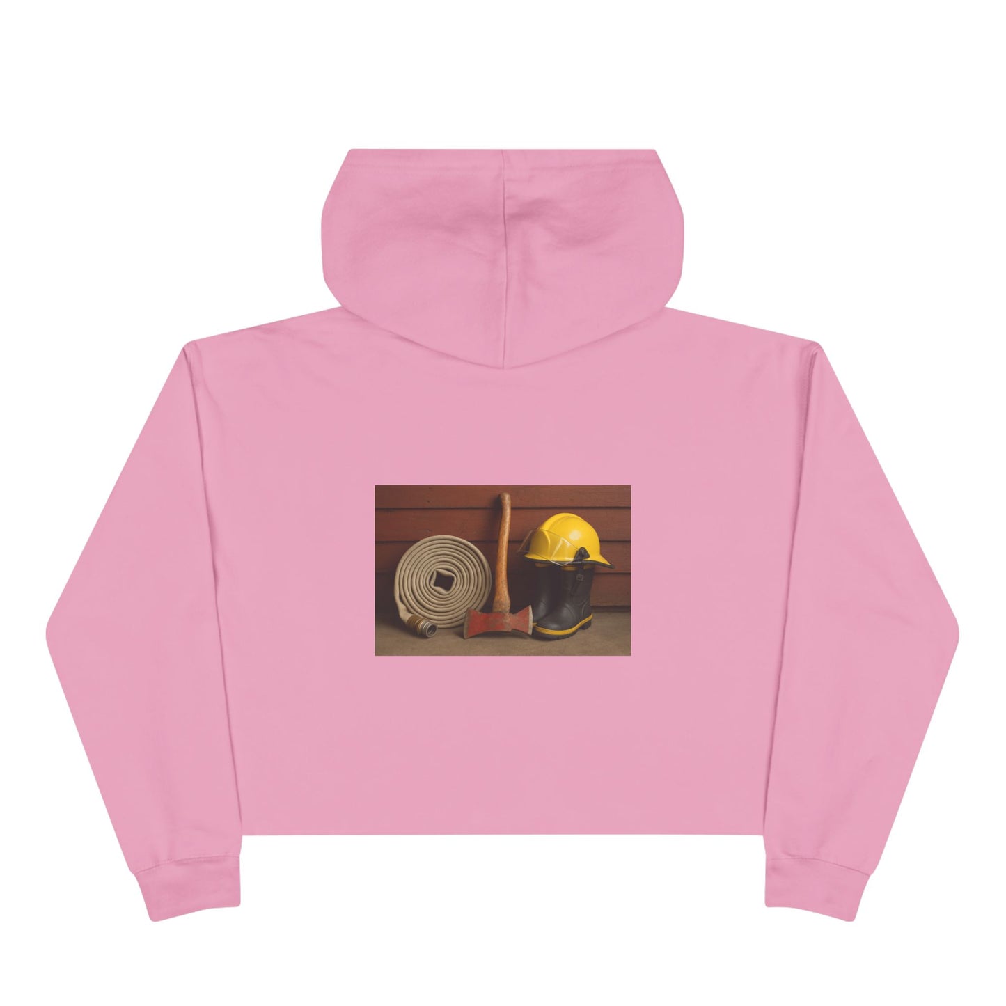 Fire/Rescue Appreciation Women's Crop Hoodie