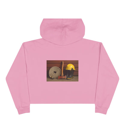 Fire/Rescue Appreciation Women's Crop Hoodie