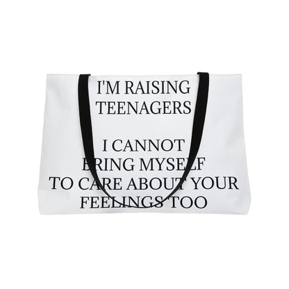 Raising Teenagers Weekender Tote Bag