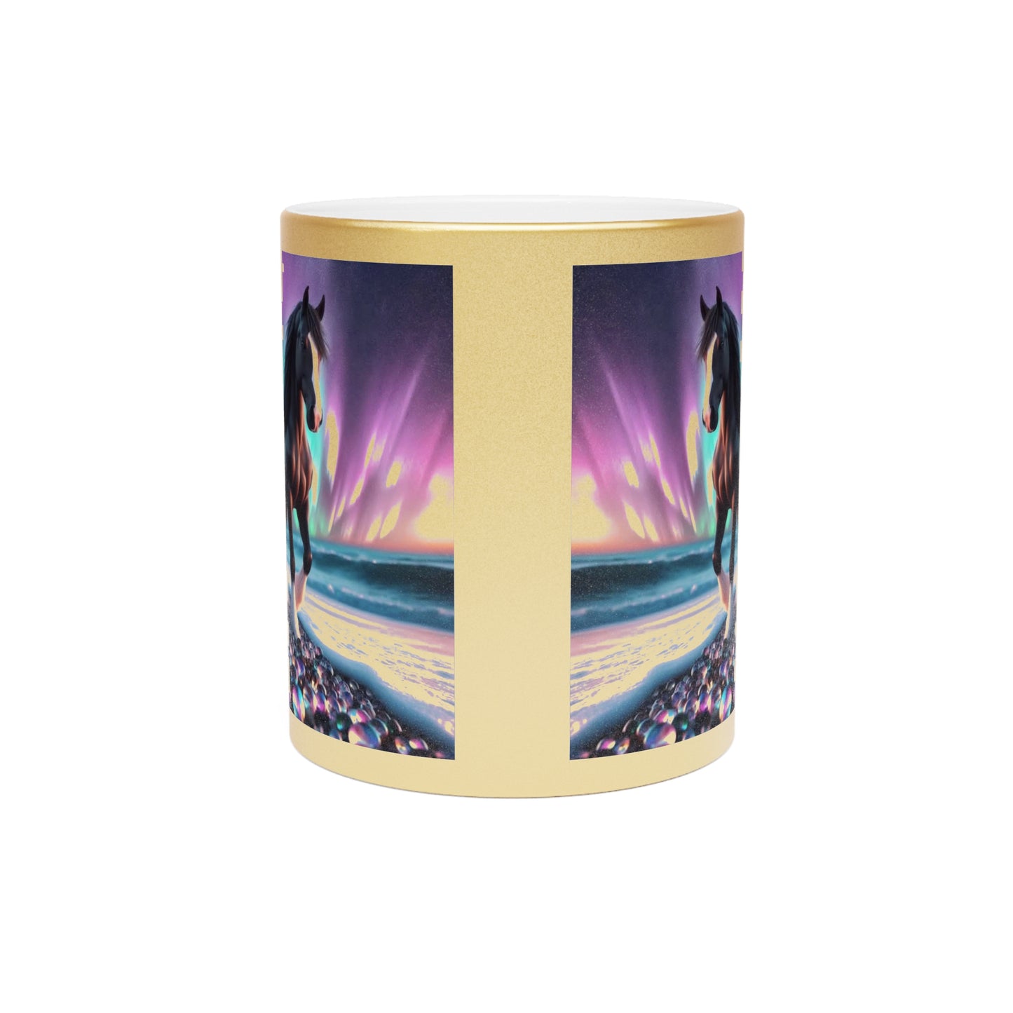 Midnight Magic Metallic Coffee Mug