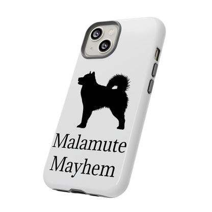 Malamute Mayhem iPhone Case