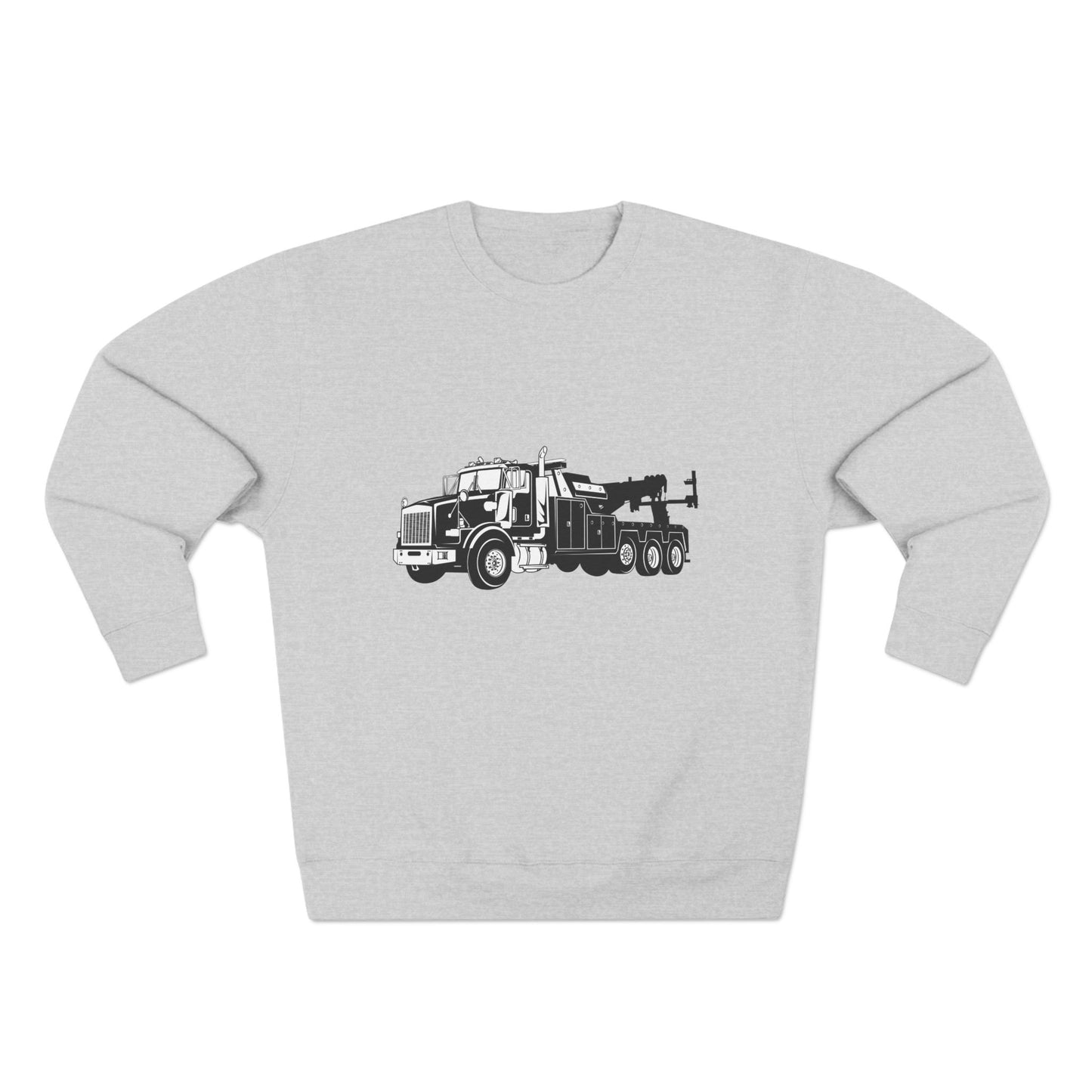 Heavy Tow Truck Unisex Crewneck Sweatshirt