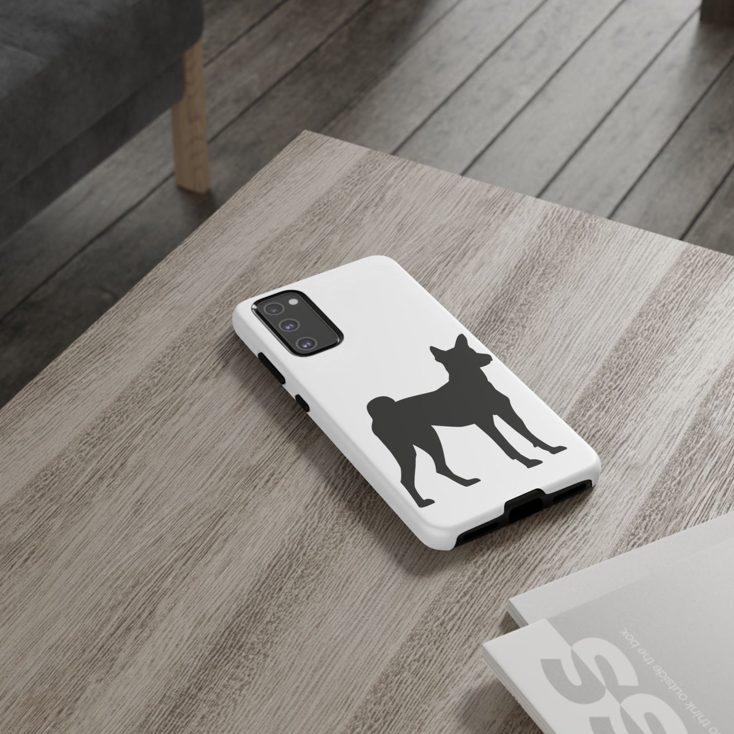 Basenji Silhouette Samsung Case