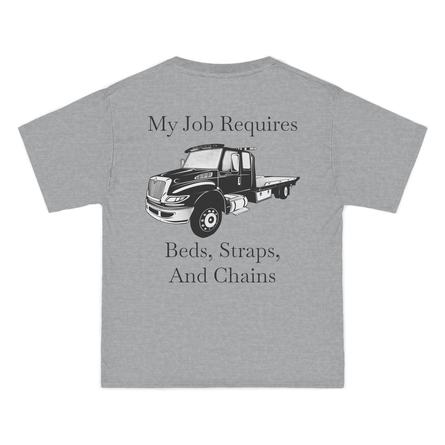 Beds, Straps, And Chains Men's Short-Sleeve Crewneck Tee