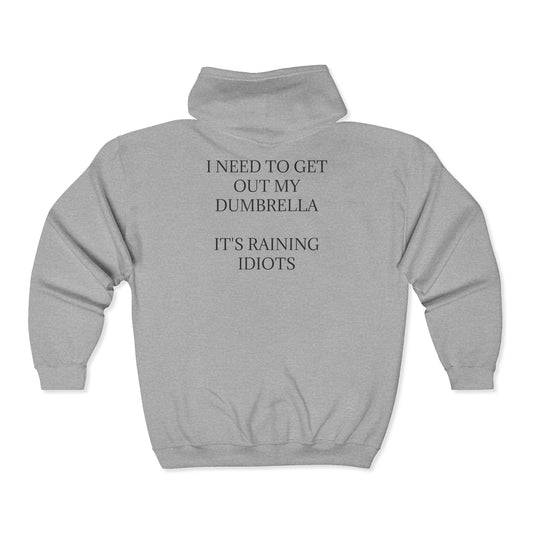 Dumbrella Unisex Full Zip Hoodie