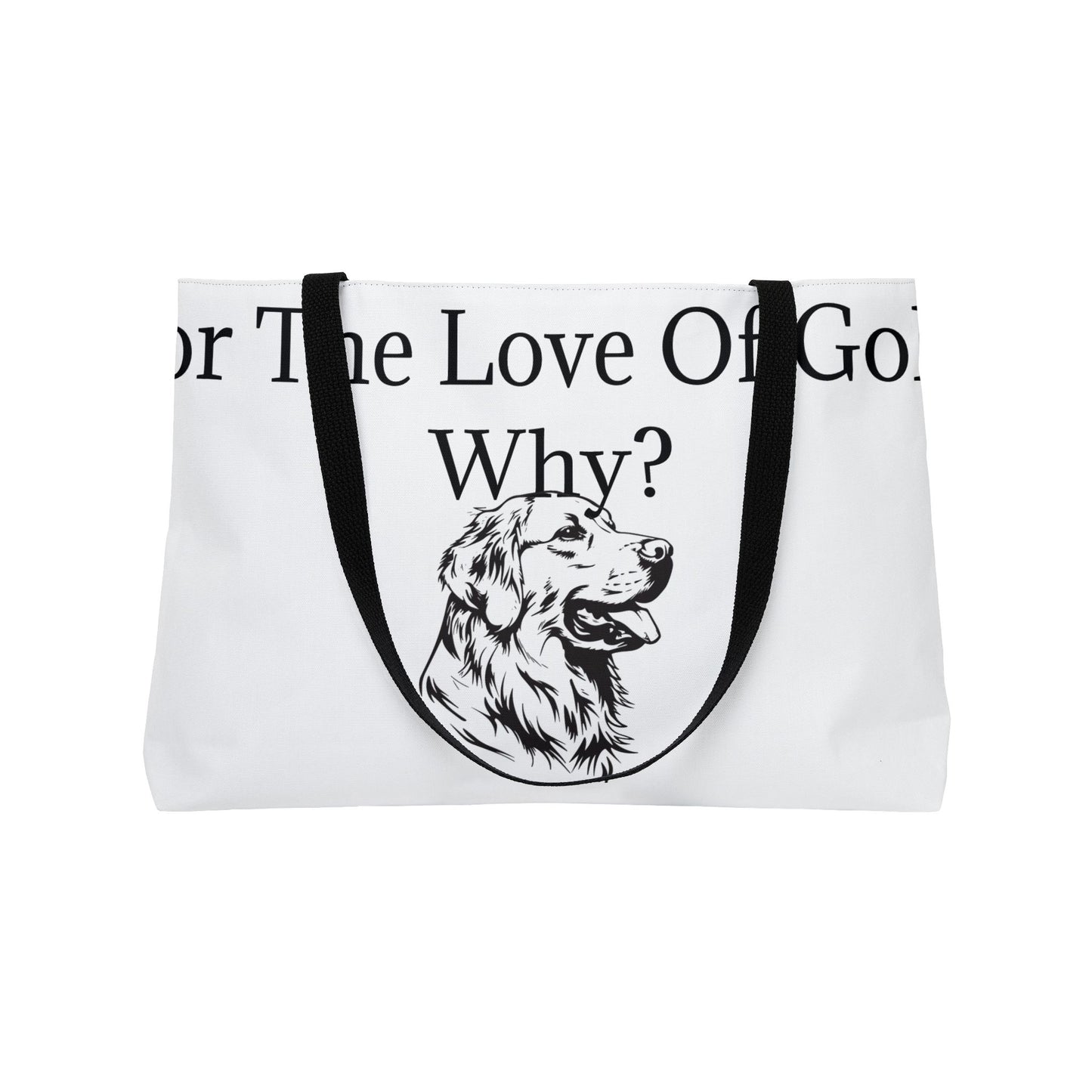 For The Love Of Gold Weekender Tote Bag
