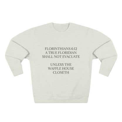 Florinthians 6:12 Unisex Crewneck Sweatshirt
