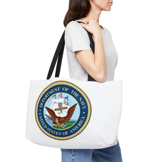 US Navy Weekender Tote Bag
