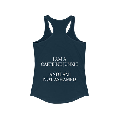 Caffeine Junkie Women's Racerback Tank