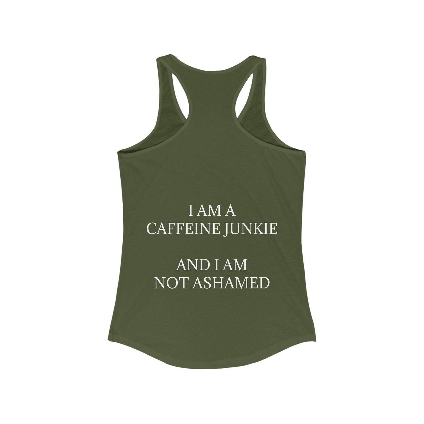 Caffeine Junkie Women's Racerback Tank